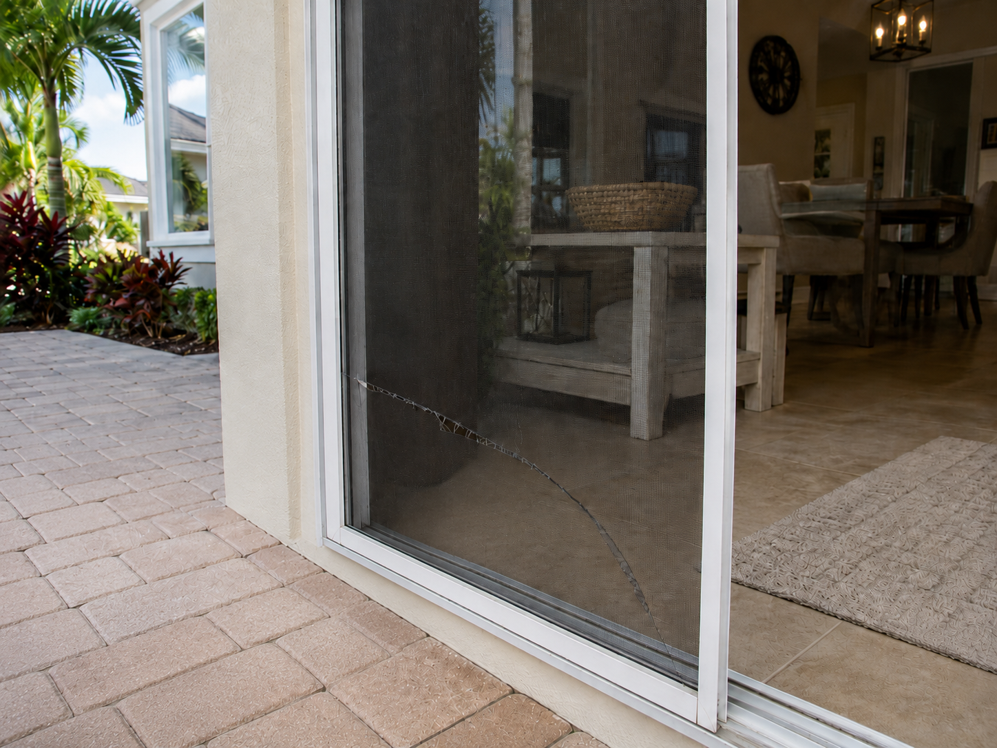 Patio screen repair and sliding screen door service in Tampa